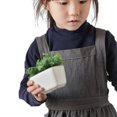 thumbnail image 1 of Enfants Japonais Coton Lin Tablier Cuisine Uniforme de Cuisson avec Poche, 1 of 4