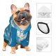 thumbnail image 3 of Fotbe Heart Shaped Cloud Sudadera con Estampado para Perros Pequeños – Suéter con Capucha para Mascotas, Tela Suave de Forro Polar con Bolsillo-Small, 3 of 7