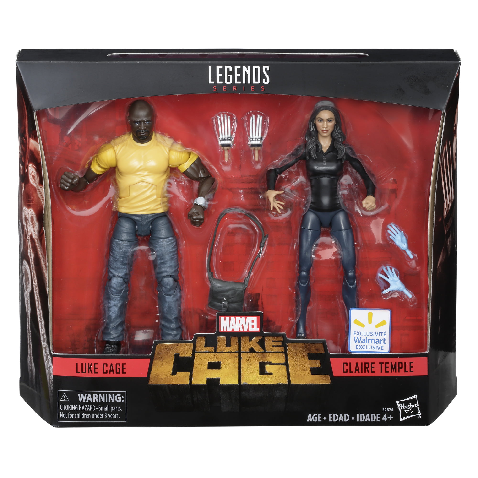MARVEL LEGENDS PAINTED AND FITTED LUKE CAGE 1:12 HEAD CAST FOR 6IN FIGURE 