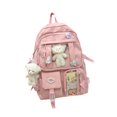 thumbnail image 2 of Mochila para niñas de regreso a la escuela Mochila para mujeres y niños de 8 a 10 años rosa, 2 of 8