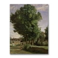 thumbnail image 2 of Trademark Fine Art "Outskirts of a village" Canvas Wall Art by Jean Baptiste Corot, 2 of 3