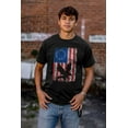 thumbnail image 5 of Bald Eagle American Colonies USA Flag Men's Graphic T Shirt Tees Brisco Brands M, 5 of 6