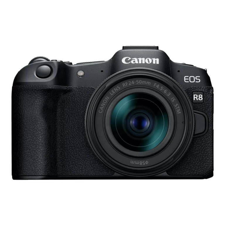 Canon EOS R8 Full-Frame Mirrorless Camera w/RF24-50mm F4.5-6.3 IS STM Lens, 24.2 MP, 4K Video, DIGIC X Image Processor, Subject Detection & Tracking, Canon EOS R8 Full-Frame Mirrorless Camera w/RF24-50mm F4.5-6.3 IS STM Lens, 24.2 MP, 4K Video, DIGIC X Image Processor, Subject Detection & Tracking,