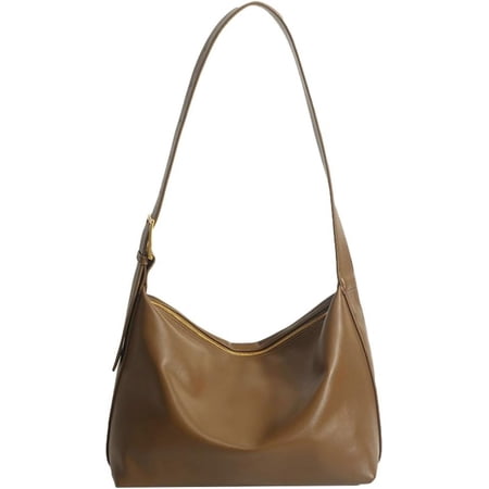 CoCoMangos Hobo Bag for Women Chic Vegan Leather Shoulder Bag Soft Casual Tote Handbags Purse Stylish Trendy Large Crossbody Bag