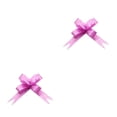 thumbnail image 3 of Advancent 200 Pieces Packing Pull Bow Ribbons Style Decoration Wrapping DIY Supplies Reusable Party Decor Present for Birthday Saving Time rosa violeta claro 2Conjunto, 3 of 6