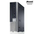 thumbnail image 3 of Dell Optiplex 9020 Ultra small form factor Business Computer - Intel Core i5 4570S @ 2.90GHz - 8GB RAM 2TB HDD , 20 inch Monitor with webcam - Keyboard, Mouse, WiFi, Windows 10 Pro - Refurbished, 3 of 4