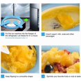 thumbnail image 2 of HUGFEGWE Roll Rce Cream Maker Ice Cream Tray for Family Parties Children's Birthday Gifts Small Ice Cream Machine With 3 Ice Scoops Cold Suitable for Making Rolled Ice Cream Frozen Yogurt(Blue), 2 of 8