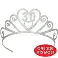 thumbnail image 4 of Glittered Metal  30  Tiara, (1/Pkg), 4 of 4