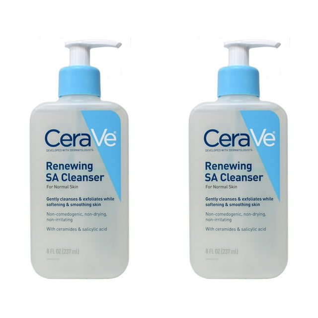Limpiador CeraVe SA Suavizante 473 ml con 3 ceramidas esenciales