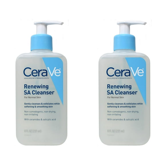 Limpiador CeraVe SA Suavizante 473 ml con 3 ceramidas esenciales
