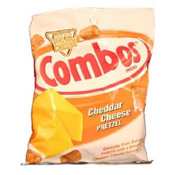 Product Of Combos, Cheddar Cheese Pretzel Bag, Count 1 Snacks