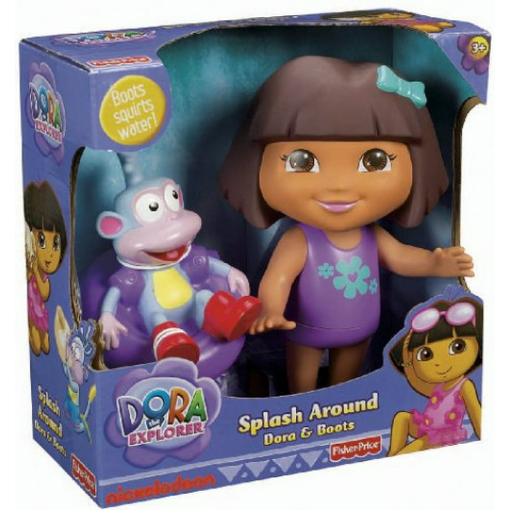 Fisher-Price Dora The Explorer Splash Around Dora and Boots - Walmart ...