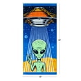 thumbnail image 4 of Mainstays Cotton Blend Multi-color Alien Beach Towel, 28" x 60", 4 of 6