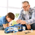 thumbnail image 5 of Building Blocks City Police Mobile Command Center, camión, 484 piezas, 5 of 5