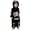 Black, variant on Toddler Halloween Pumpkin Ghost Baby Romper Outfit Baby Zip Up Hoodie One Piece Romper Plush Long Sleeve Jumpsuit Fall Winter Clothes(Orange,12-18 Months)
