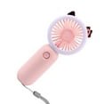 thumbnail image 1 of VONKY Compact Portable Fan With LED Night Light And Strong Wind For Travel And Shopping LED Night Light Pink, 1 of 6