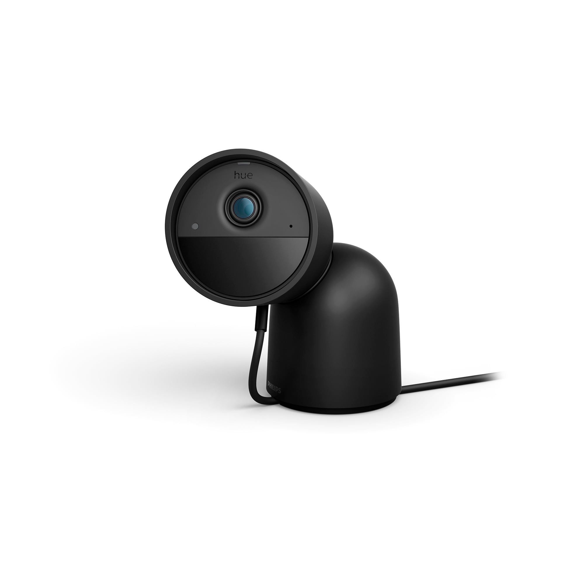 Philips Hue Security Wired Camera w/Desktop Stand, Black