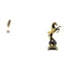 thumbnail image 1 of Escultura de hoja, estatua de metal, figura de caballo, adorno de escritorio, decoración de resina con base de madera, adecuada para sala de estar, do, 1 of 8