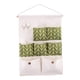 thumbnail image 5 of Organizador de armario multiusos con 7 bolsillos y estantes reutilizables para colgar en la puerta. Verde, 5 of 9