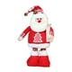 thumbnail image 2 of Muñeca navideña de pierna larga Figuras de muñecas navideñas Pierna extensible Tejido creativo Papá Noel, 2 of 9