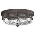 thumbnail image 5 of Aiwen Glass Shade 2 Lights Metal Flush Mount Ceiling Lamp Modern Home Decor Light, 5 of 10