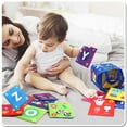 thumbnail image 5 of Alphabet Cloth Cards Set - 26-Piece Early Learning Flash Cards, Storage Bag Included, Educational Activity for 0+ Years, 5 of 9