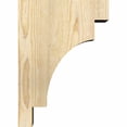 thumbnail image 3 of 4"W x 10"D x 14"H Mediterranean Rough Sawn Corbel, Douglas Fir, 3 of 9