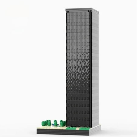 MOC-53108 Tour Alevra Modular Buildings Blocks 1:650 DIY Model Bricks Toy 2296pc