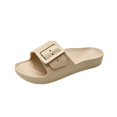 thumbnail image 2 of Willtoo Sandals for Women with Arch Support Soft Open Toe Sandals Lightweight Summer Beach Slippers Non-Slip Shower Shoes, 2 of 4