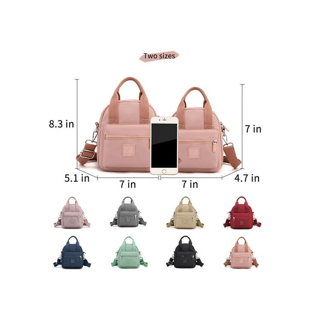 Colisha Ladies Purse Shoulder Bag Large Capacity Handbag Women Detachable Adjustable Strap Crossbody Bags Fashion Portable Top Handle Satchel Shopping