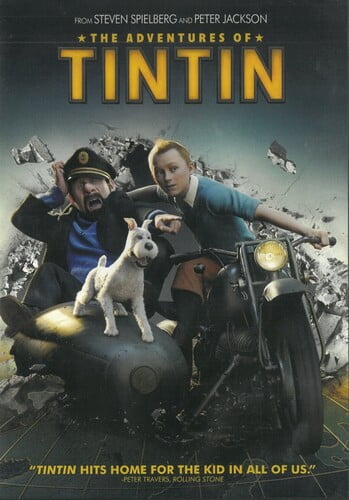 Paramount Home Video, The Adventures of Tintin DVD, PG, Sunken