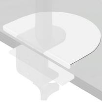 VIVO White Steel Reinforcement Bracket Mount Plate for C-clamp Installations