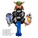 thumbnail image 3 of Globos de aluminio con forma de Yoda de dibujos animados, robot, suministros para fiestas de cumpleaños, regalos para niñas y niños, decoración de habitaciones, globos de Star Wars, 3 of 5