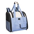 thumbnail image 2 of Large Capacity Pet Backpack for Cat, Small Dog, Breathable, Portable, Durable, Nylon Material, Shoulder and Hand Straps, Multiple Pockets, Ideal for Outdoor, 2 of 8