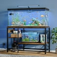 thumbnail image 1 of Bestier Support d'Aquarium de 55 Gallons avec Prises Électriques, Étagère de Rangement Réversible en Métal Robuste à 3 Niveaux pour Aquarium, 1 of 7