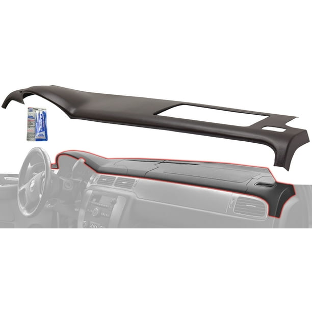 Custom Fit Dashboard Cover Mat For 2007-2013 Chevy Tahoe & Suburban - Lifetime Warranty