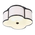 thumbnail image 2 of Meridian M60020NB 3-Light Ceiling Light in Natural Brass, 2 of 5