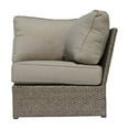 thumbnail image 4 of Living Source International 9-Piece Wicker Sectional Set with Cushions - Gray, 4 of 5
