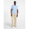 thumbnail image 2 of George Men's and Men's Big & Tall Short Sleeve Interlock Polo Shirt, Sizes S-5XL, LT-3XLT, 2 of 5