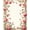 Pink, Pattern 6, variant on ODIKA 4'x6' Machine Washable Non-Slip Area Rug, Rose Trellis Design Ivory Ground High Traffic Rug, Red, 268986