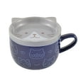 thumbnail image 4 of Taza de Café Macarena de Cerámica con Tapa Gatito 3D, 4 of 8