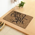 thumbnail image 3 of Baywell Merry Christmas Doormat Indoor Outdoor Rug, Winter Christmas Front Door Mat Anti-Slip for Xmas Seasonal Holiday Kitchen Entrance Floor Decortion, 3 of 3