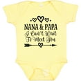 thumbnail image 3 of Inktastic Nana and Papa Grandparent Announcement Boys or Girls Baby Bodysuit, 3 of 5