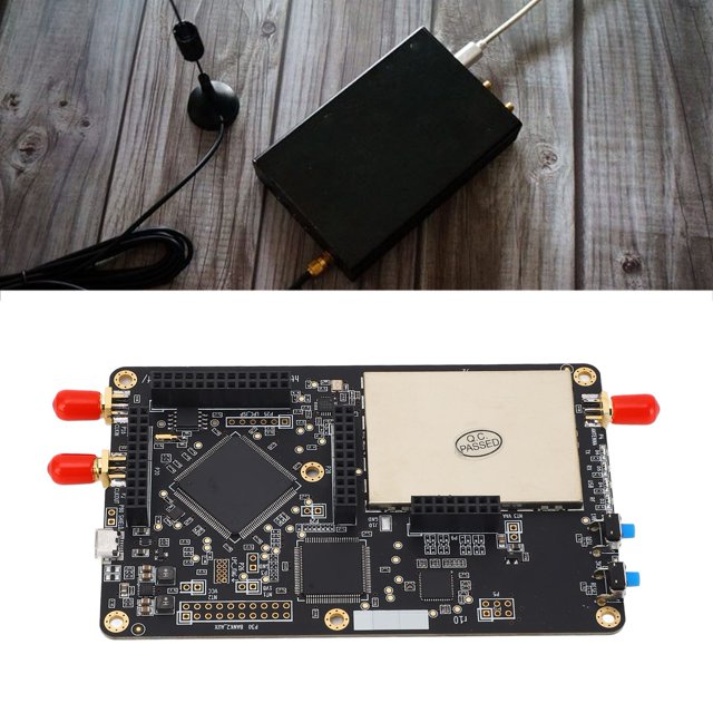 Placa de desarrollo sdr plataforma de desarrollo de radio de software de código abierto multifuncional de 1 MHz A 6 GHz para desarrollo de bricolaje