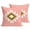 Pink, variant on Throw Pillow Covers 18x18 Inch Set of 2 Green Aztec Decorative Pillows Cushion Case Soft Square Pillowcases Boho Western Tribal Pattern Throw Pillows for Couch Sofa Bed Chair Home Decor