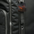 thumbnail image 6 of Carnotaurus Volcano Erupting Dinosaur Faux Leather Square Keychain, 6 of 7