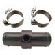 thumbnail image 3 of Adaptador de sensor de temperatura de manguera de radiador de aluminio negro en línea 3/8 NPT, 3 of 9