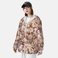 thumbnail image 3 of Disketp Colorful Seashells for Men's Sun Protection Hoodie Performance Long Sleeve Fishing Outdoor Lightweight-XX-Large, 3 of 7