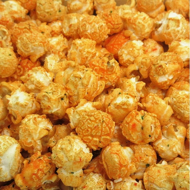 Gourmet Cheddar Cheese Popcorn by It's Delish, 1 lb Bulk Bag Air Popped