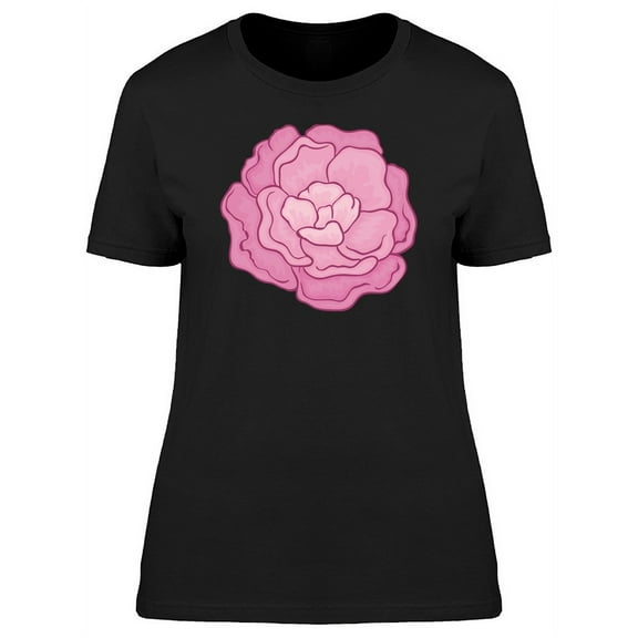 Blossoming Peony Flower T-Shirt Women -Image by Shutterstock, Female 3X-Large
